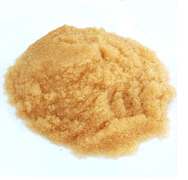 Water treatment softening resin bleaching Yichun 001 * 7 power plant boiler soft water 732 sodium type cation exchange resin