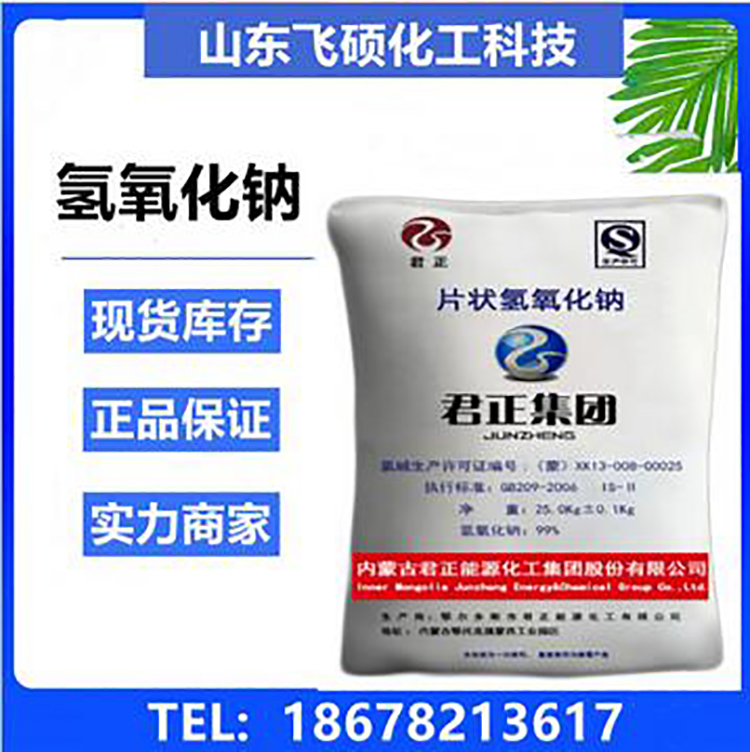 Feishuo Chemical Sodium Hydroxide Industrial Tablet Alkali 99 Food Grade Boiler Desulfurization Binhua Granular Alkali Junzheng