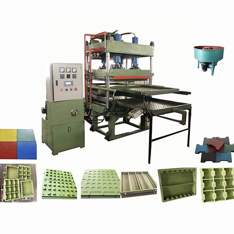 Gym floor covering, rubber powder floor mat machine, vulcanization machine, various mold production equipment