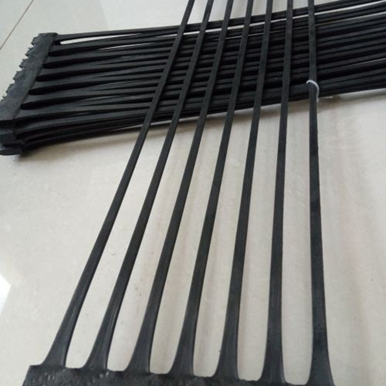 Reinforced plastic geogrid road construction unidirectional plastic geogrid roadbed tunnel embankment slope protection enhancement