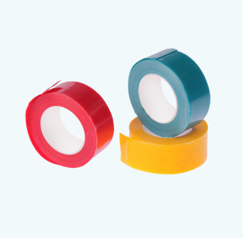 Colorful silicone rubber temperature sensing tape insulation can be reused