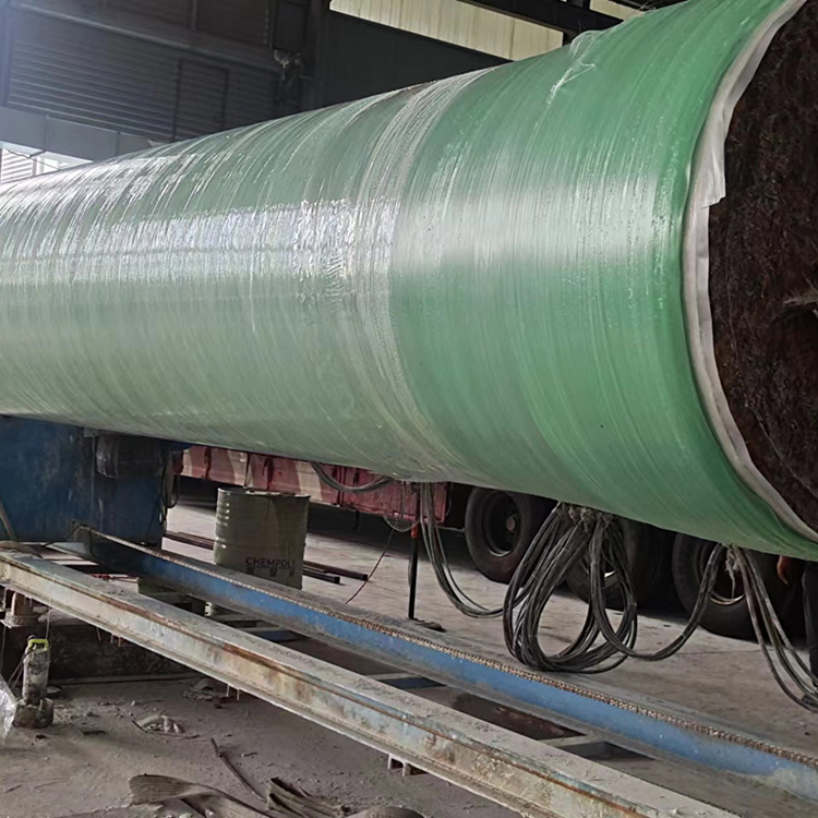 Fiberglass reinforced plastic pipes for diversion, drainage, sewage discharge, deodorization, corrosion resistance, pressure resistance, and strong drainage. Yongsheng production customization