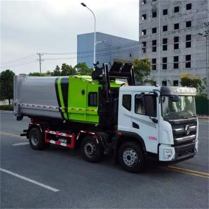 20t vertical garbage treatment equipment hook arm Garbage truck various large, medium and small garbage stations