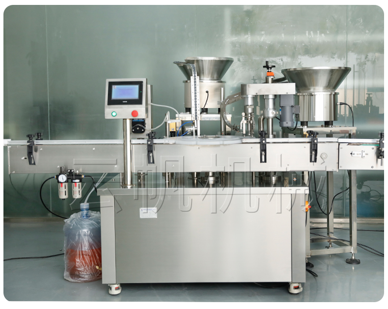 Perfume mosquito repellent liquid filling machine 45 ml liquid filling equipment automatic filling capping capp