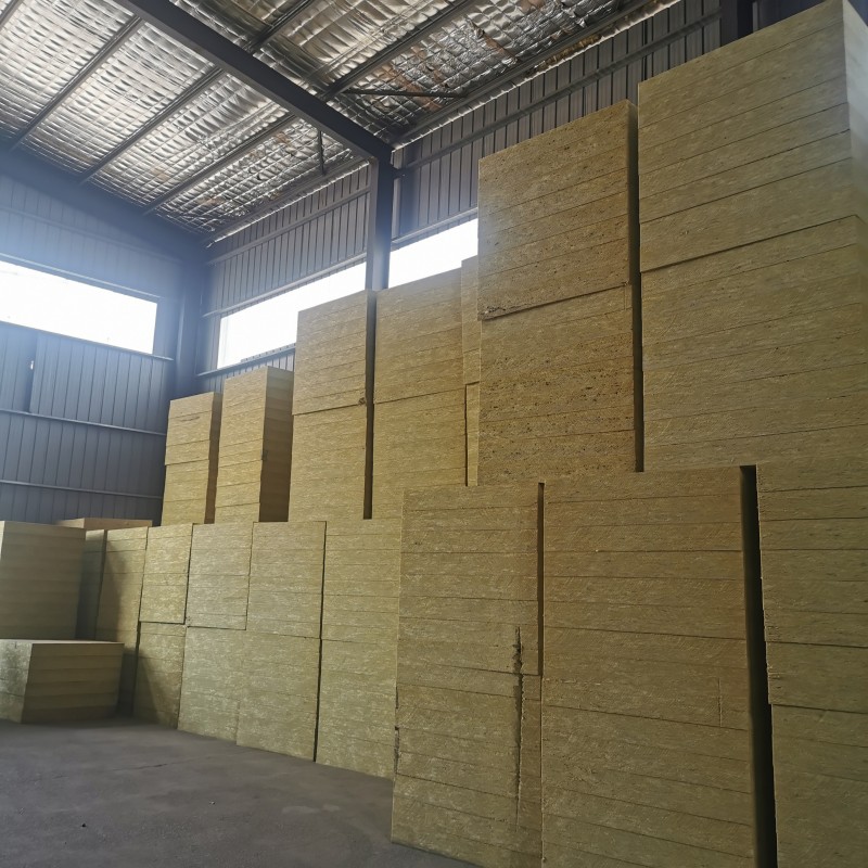 Rock wool composite board, mortar, steel mesh, sturdy, durable, insulated, fireproof, vertical wire, external wall mortar, paper, rock wool board