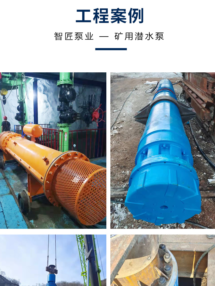 Zhijiang Pump Industry High Flow Corrosion Resistant Pump ZJ500QH-1 Stainless Steel Submersible Pump