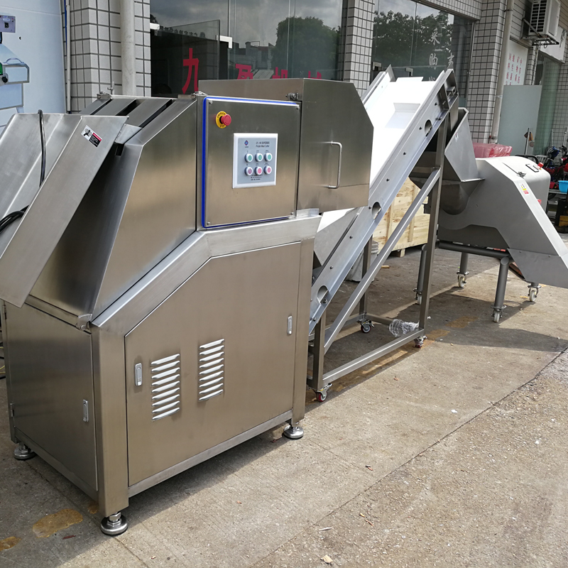 Supporting equipment for the production line of fat oil pork beef frozen meat and diced meat, large piece plate meat and diced pieces