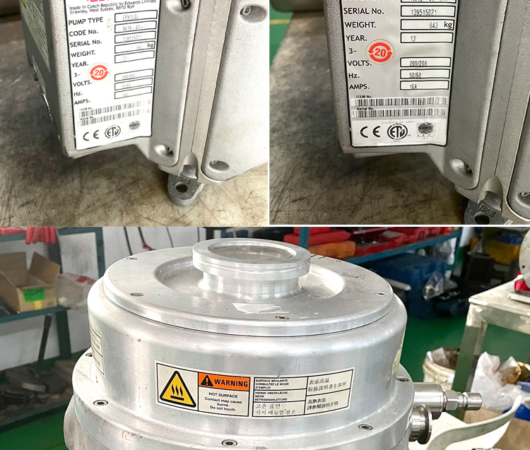 Edward Dry Pump EDWARDS EPX500L Vacuum Pump Maintenance Factory