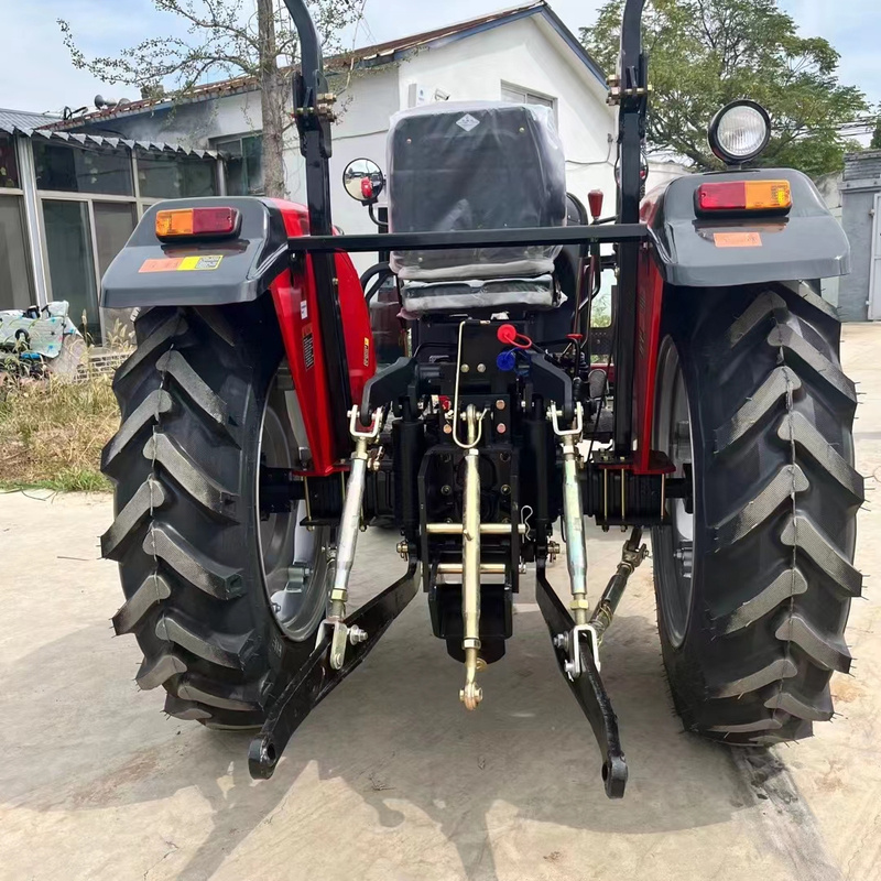 15 horsepower small four wheel plow for agricultural use 504 Dongfanghong power four wheel drive tractor rotary tiller