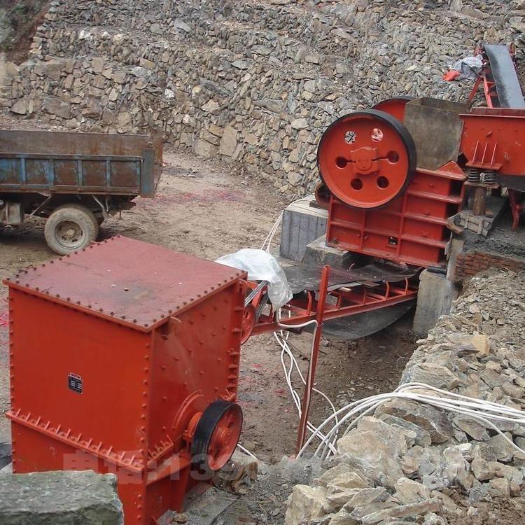 Two in one box crusher, square box heavy hammer sand making machine, hammer crusher, Guangxin Machinery