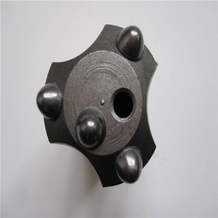 Thread connection ball tooth drill bit, down hole column tooth drill bit Φ 30-65 Hard and Brittle Rock Dry Wet Wet Drilling