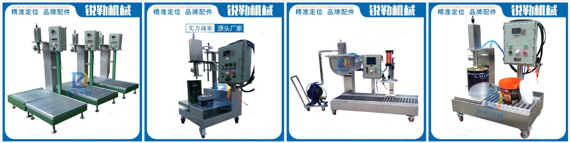 1000L Paint&Solvent Semi-Auto Filling Machine with Chemical IBC Tank/Barrel/Tote