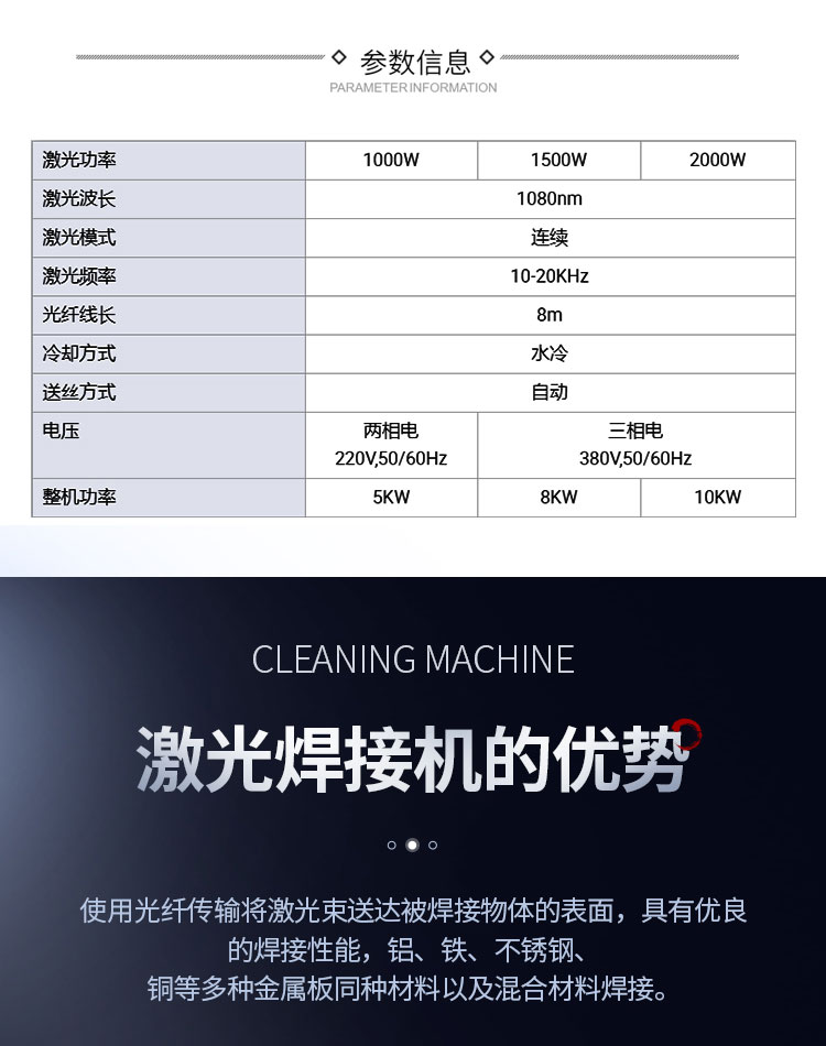 Laser welding machine, handheld hardware, stainless steel doors, windows, pipes, aluminum alloy galvanized sheet, laser welding machine