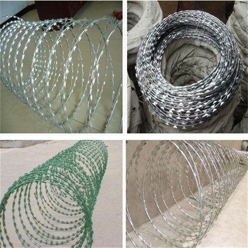 Jinnuo stainless steel blade stab rope anti-theft stab cage stab knife steel mesh wall spiral buckle stab net