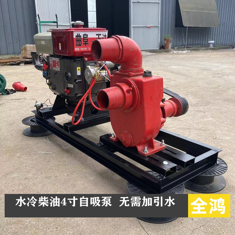 Flood control and flood resistance large flow water pump, urban drainage diesel centrifugal pump, volute single stage sewage pump