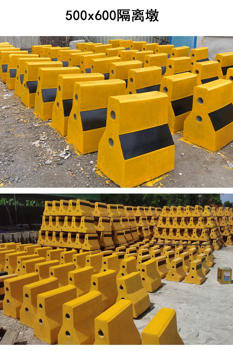 Subway enclosure cement pier, cement isolation pier, highway bridge pier, anti vehicle collision and anti-collision pier, protective mud pier