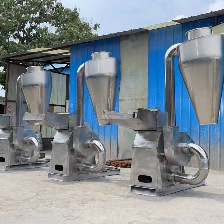 Stainless steel hammer plate crusher, cotton stem sunflower rod crushing equipment, oyster shell crusher