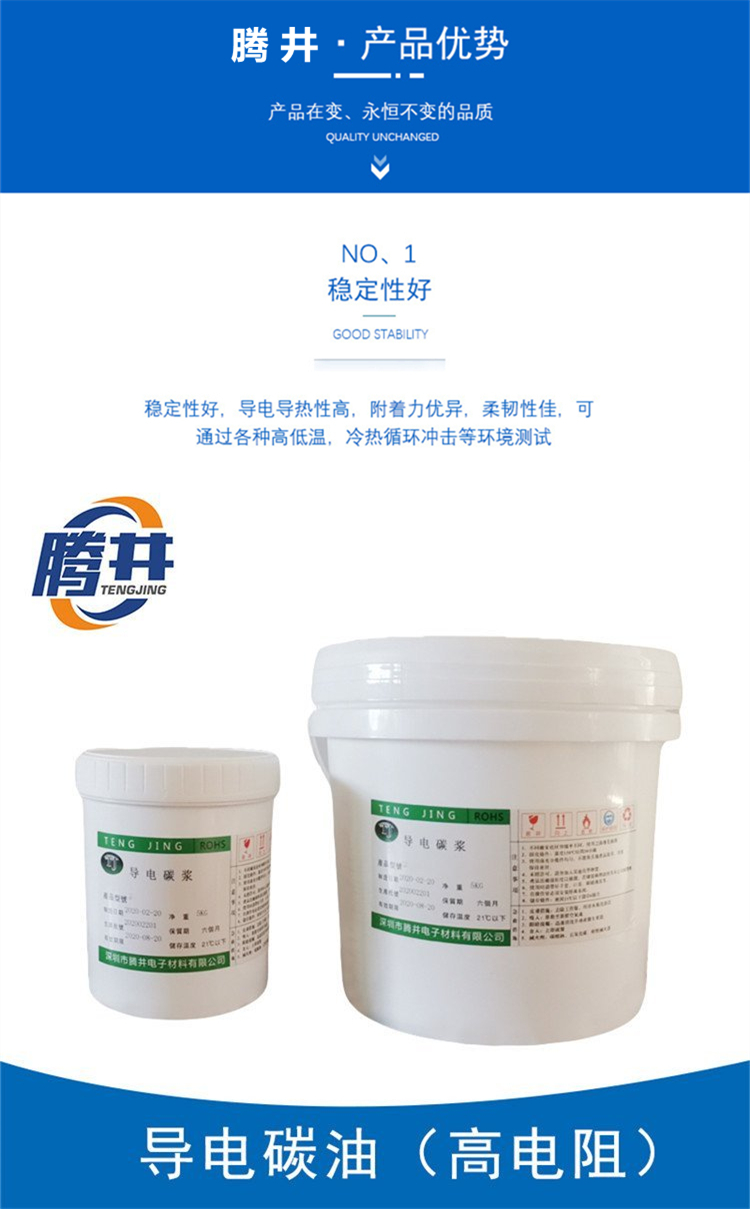 Conductive ink carbon slurry used for screen printing and leakage printing through screen printing