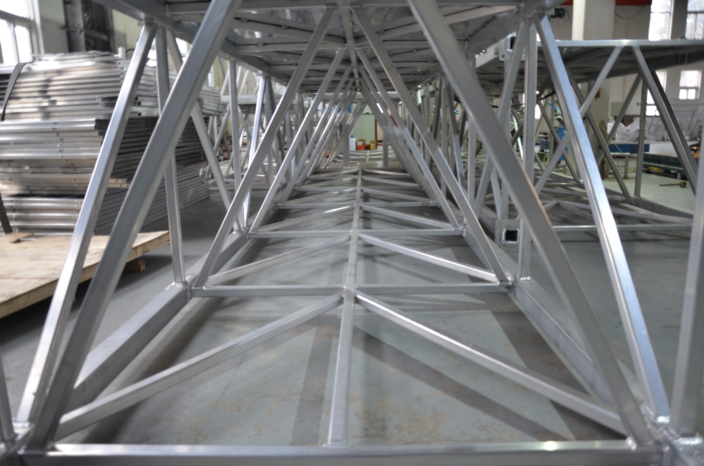 Yunhong Aluminum Alloy Truss Welding Production Professional Welding Manufacturer Free Design Non Standard Customization