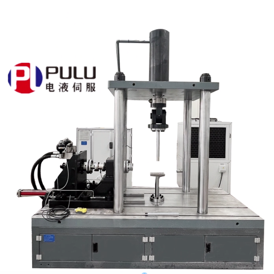 Electro hydraulic servo torsion testing machine, swing testing machine, servo swing cylinder, bearing friction testing machine