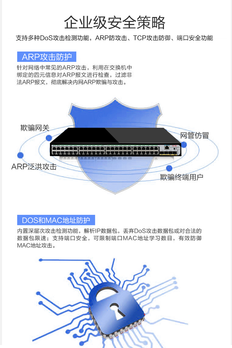 Xinhua San S5048PV5-EI-PWR two-layer WEB network management enterprise level network switch POE power supply 370W