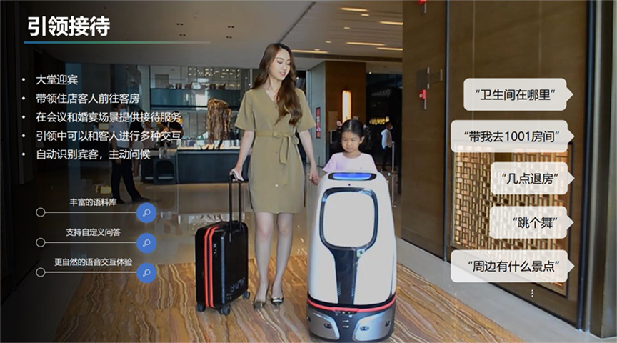 Intelligent hotel and hotel delivery robots, food delivery encryption, elevator call, delivery robots