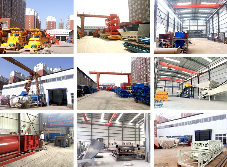 New Machinery for Customized Compulsory Cement Mixing Station Equipment Construction of Fixed Concrete Mixing Station