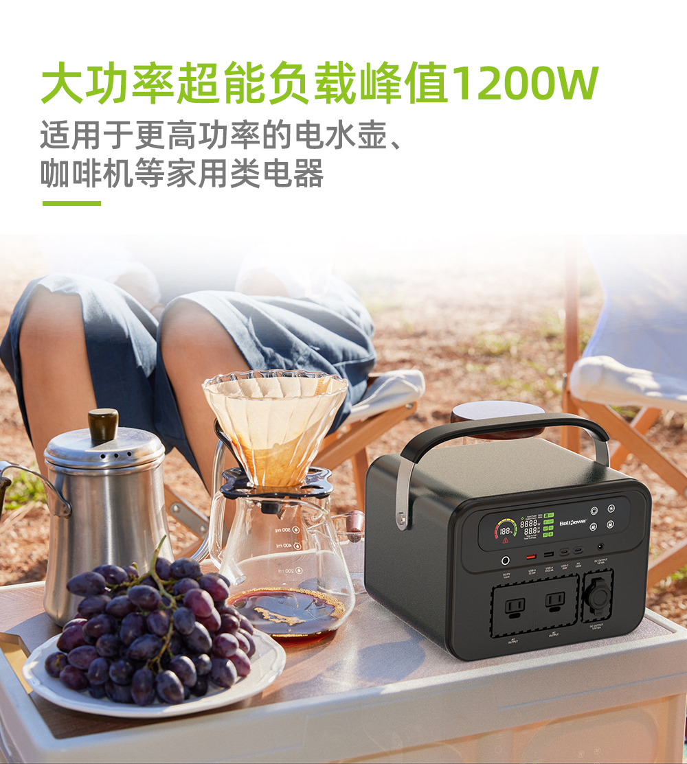 Electric General 500W600W700W800W European and American Standard Camping and Picnic Outdoor Energy Storage Power Supply Customization and Processing