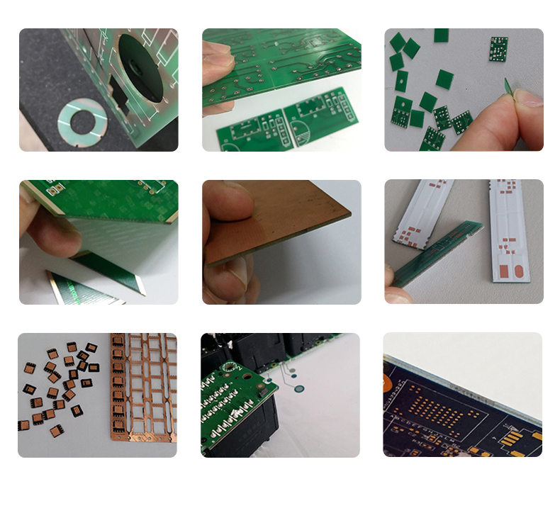 PCB UV laser cutting machine circuit board PP/abs/pc/pe plastic sheet precision 30W UV cutting and carving