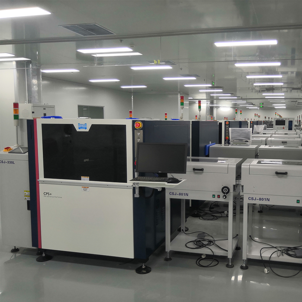 CPS series fully automatic solder paste printing machine has a wide range of applications and stronger performance