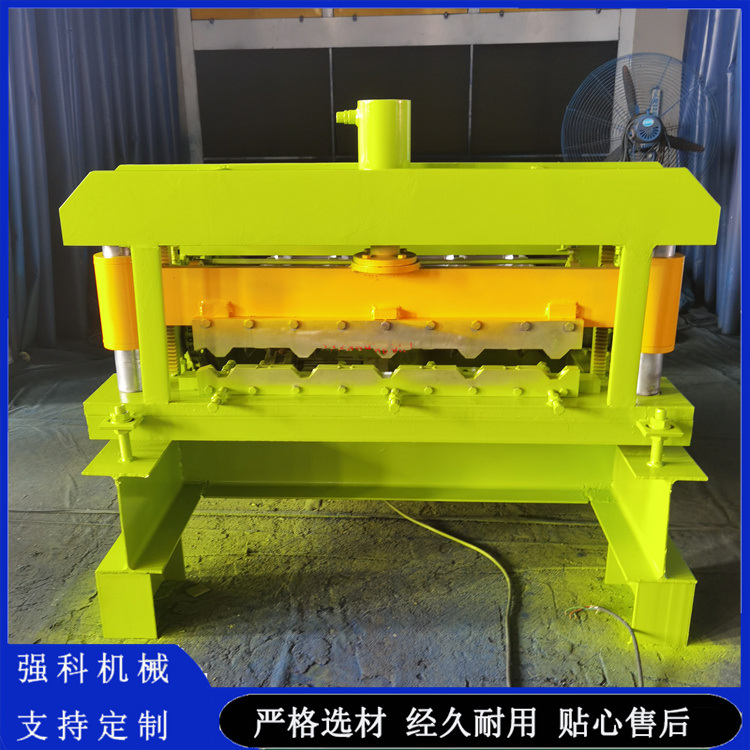 840 color steel tile arching machine with adjustable arc angle Chi 788 bending machine Qiangke Machinery