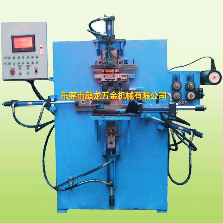 Supply of return type buckle wrapping machine Press brake steel wire buckle making equipment fiber belt buckle wrapping machine