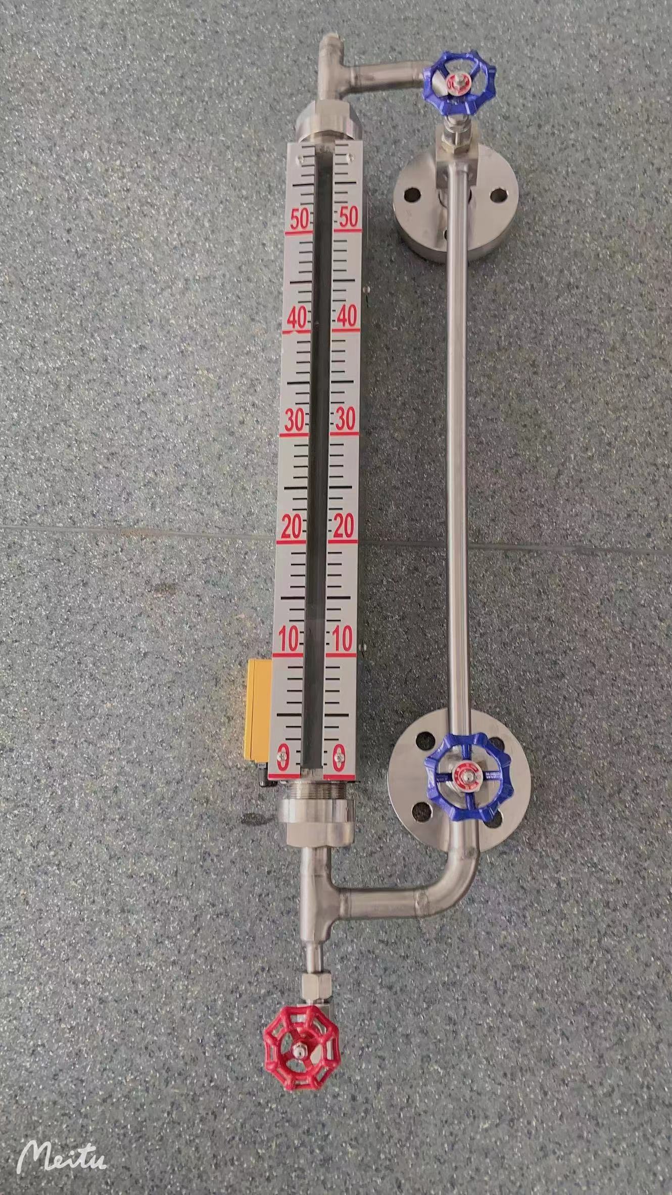 Kerui UNS quartz tube liquid level gauge, high-temperature and high-pressure resistant quartz tube dual color water level gauge