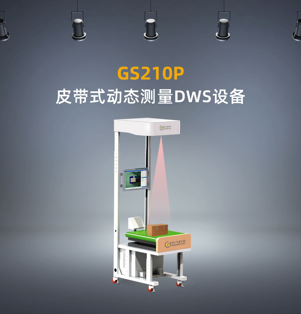 Dynamic DWS Logistics DWS Automatic Belt Weighing Scan Code Carton Package Volume Measurement