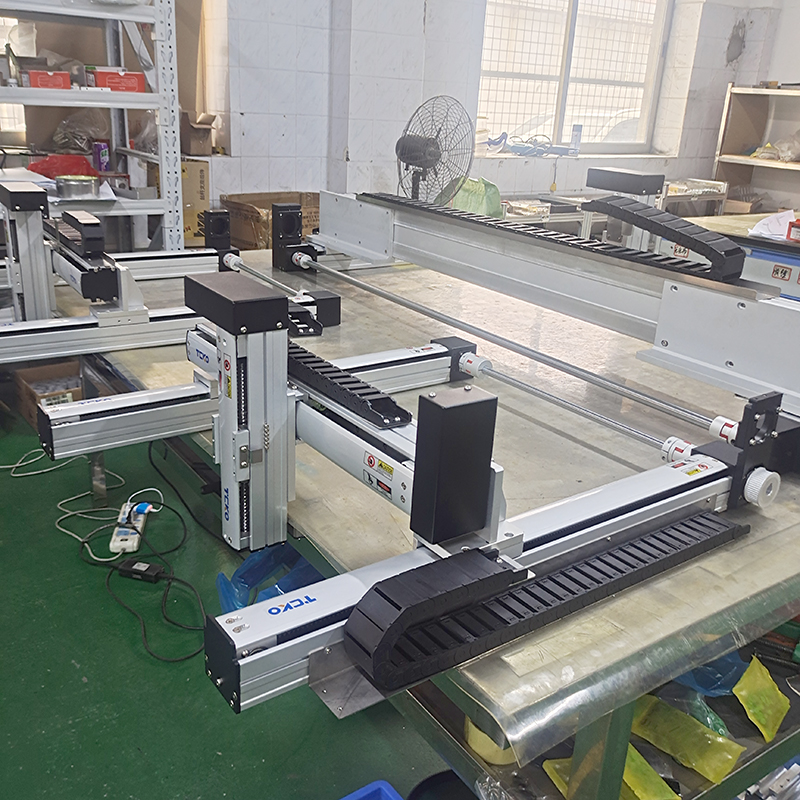 Tuogu Automation XYZ Three Axis Linear Module Sliding Platform Domestic Cast Iron Electric Ball Screw Module