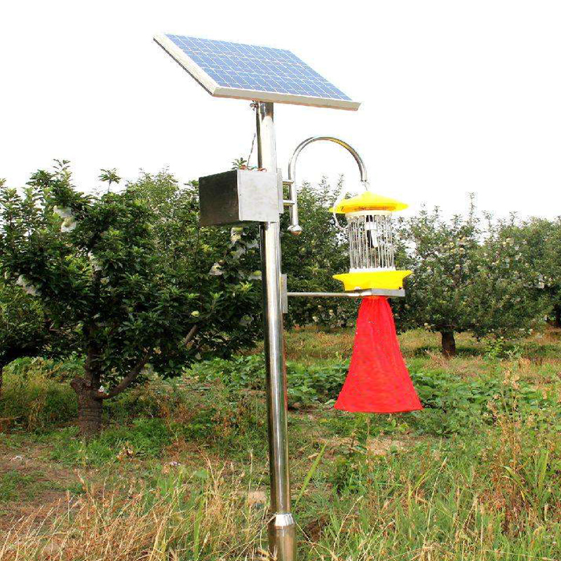 Real time positioning of orchards, tea gardens, rice fields, frequency vibrating (lithium battery) solar insecticidal lamps, sold by manufacturers