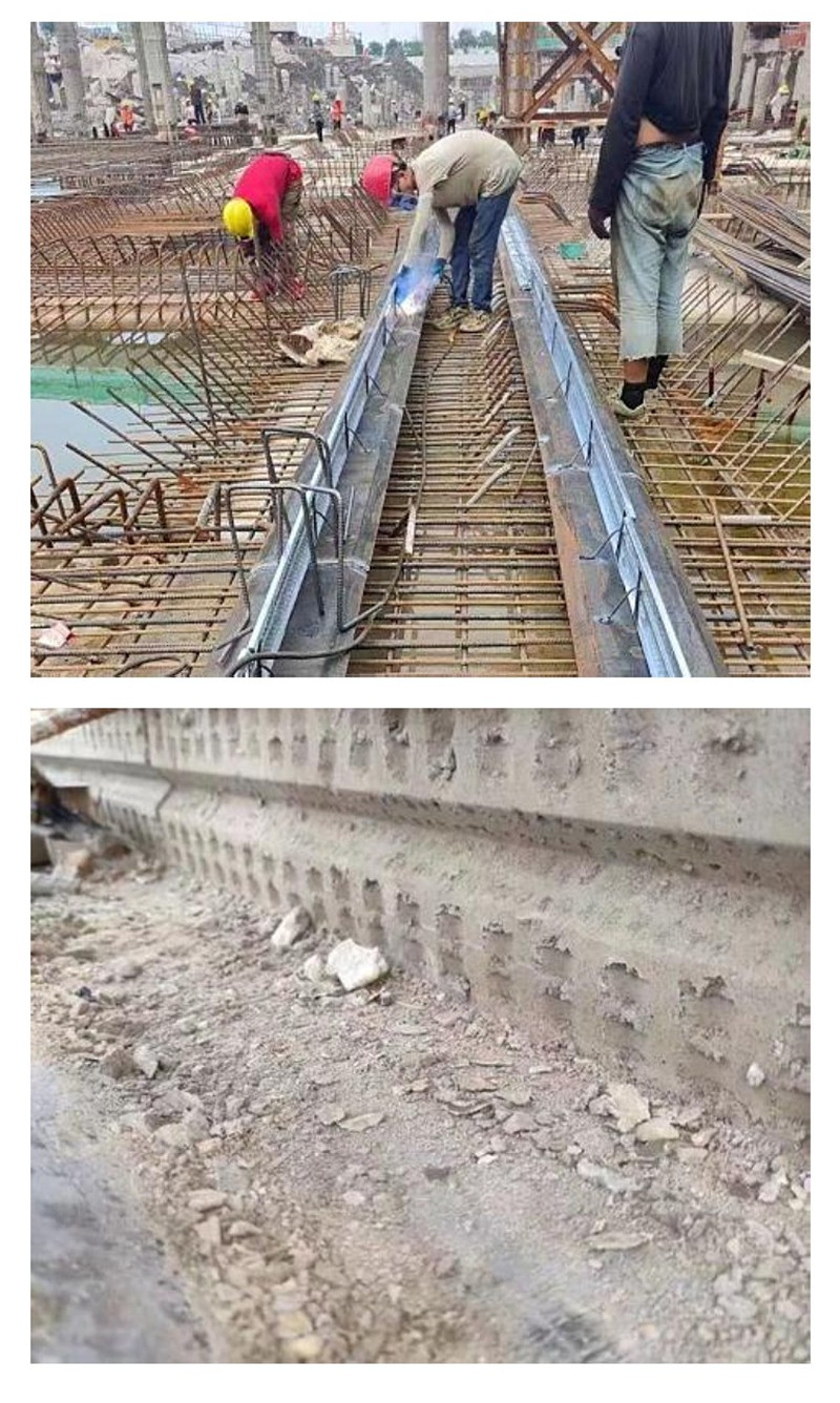 Water stop fish scale net concrete reinforcement, post pouring belt, closure net, ground pouring construction, ash blocking, non dismantling fish scale net