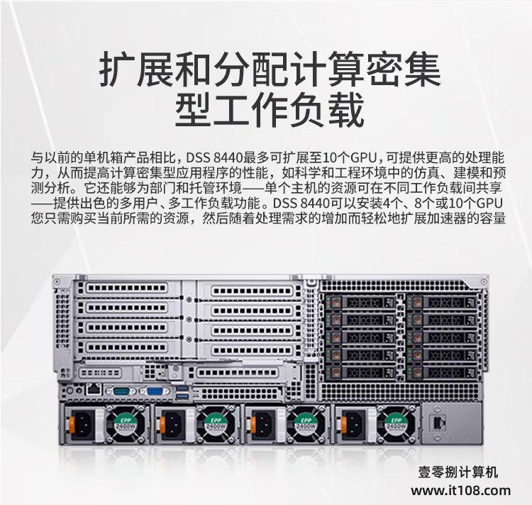 Dell EMC DSS 8440 servers are supported by NVIDIA RTX GPU