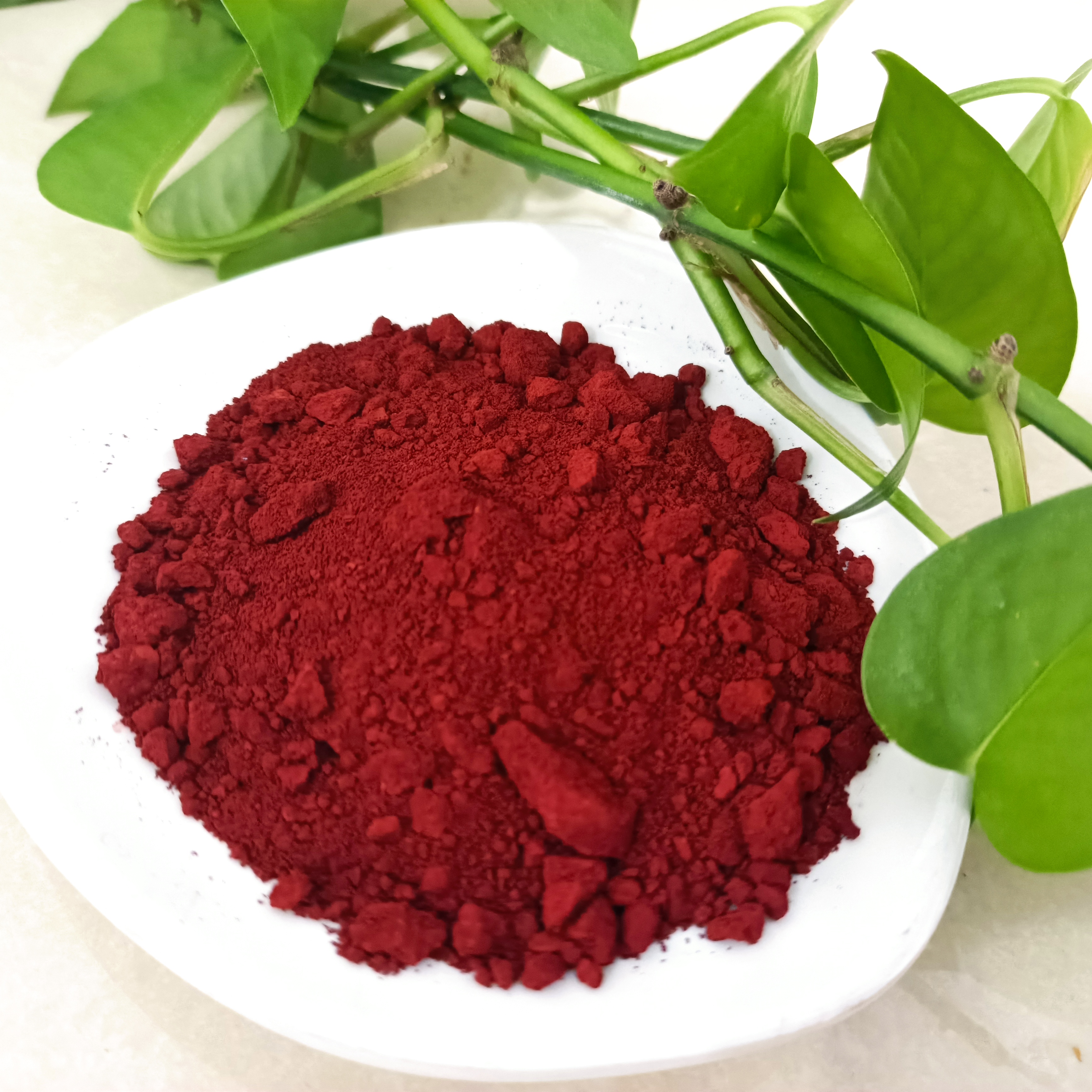 Iron oxide red 130 for rubber, iron oxide red powder for cement foam building materials, with strong sun resistance and covering power, and Yuanda Mining