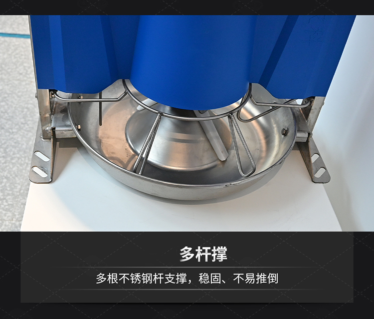 Fully automatic intelligent pig feeding machine 80kg dry and wet feeding trough circular barrel stainless steel free feeding trough for material saving