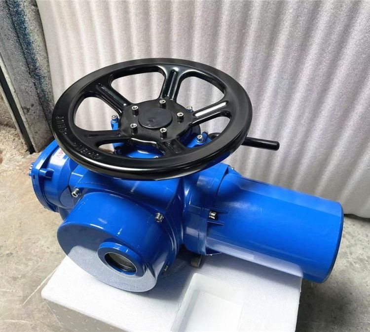 推力型多回转电动执行器 输出转矩1800NM DZW180-24T带铜螺母