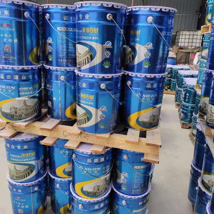 Convenient construction of underground waterproof and leak sealing materials for liquid coiled material Hilno roof